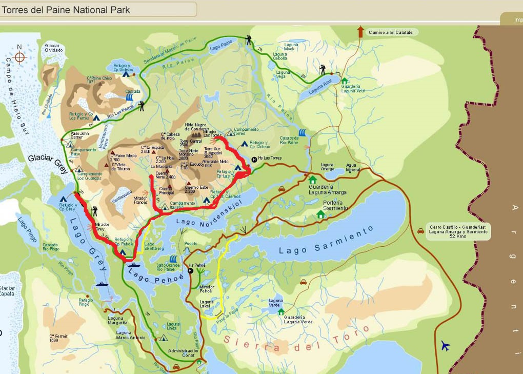 Torres del Paine W Trek