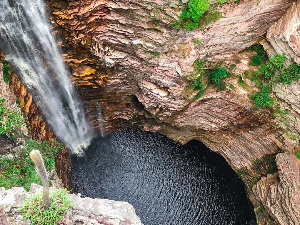 A waterfall in Chapada Diamantina National Park