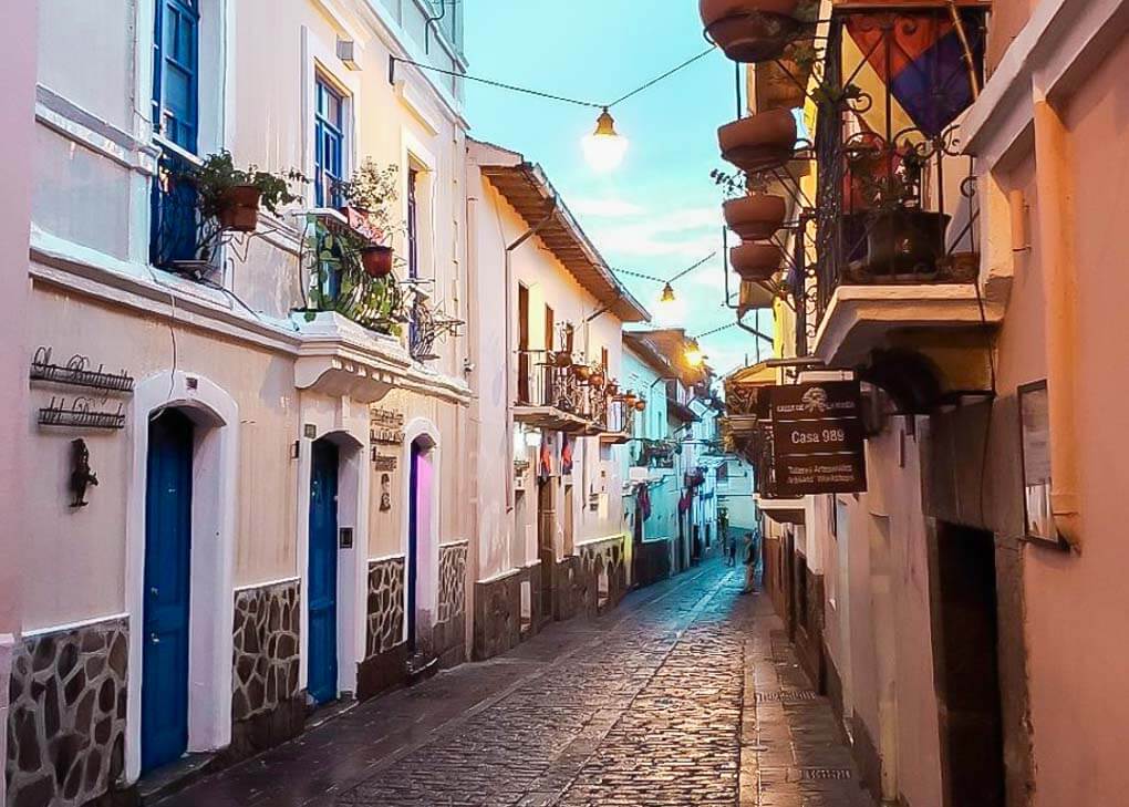 Calle La Ronda, Quito, Ecuador