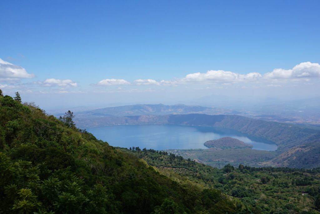 santa ana volcano, el salvador views