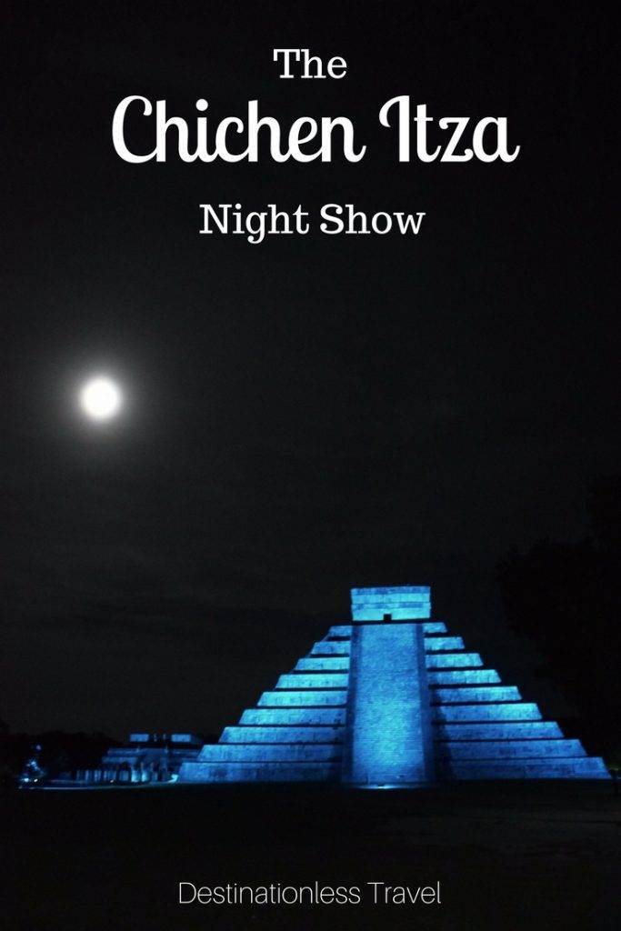 Chichen Itza light show pin