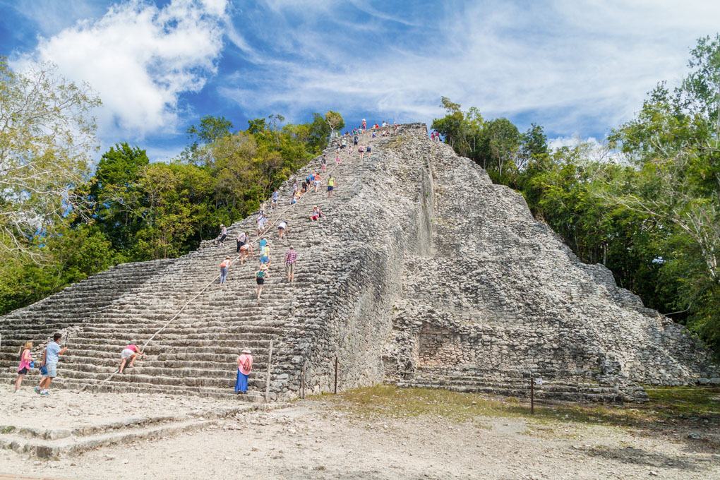 The Coba Ruins in Tulum, Mexico