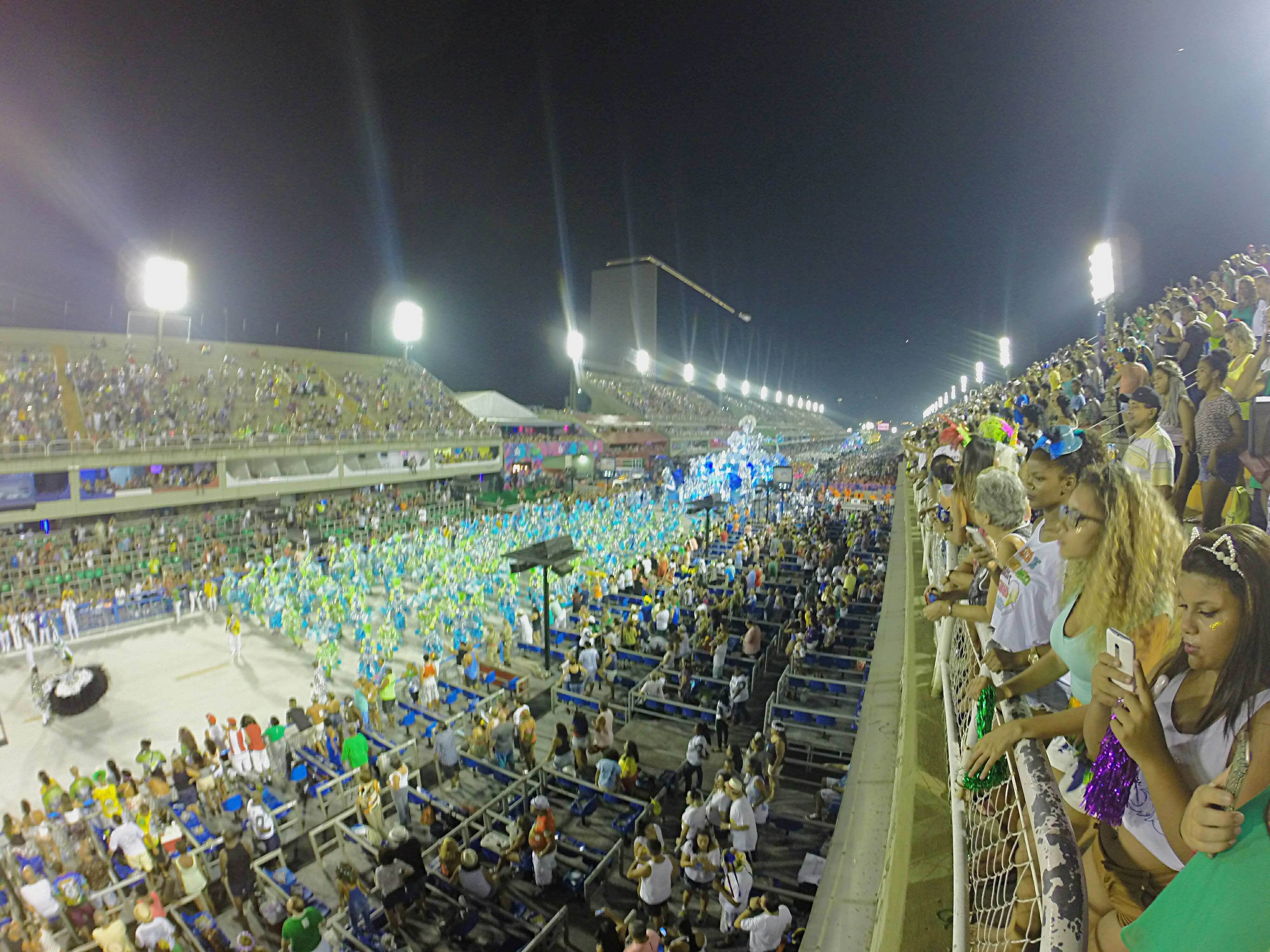 the sambadrome in rio