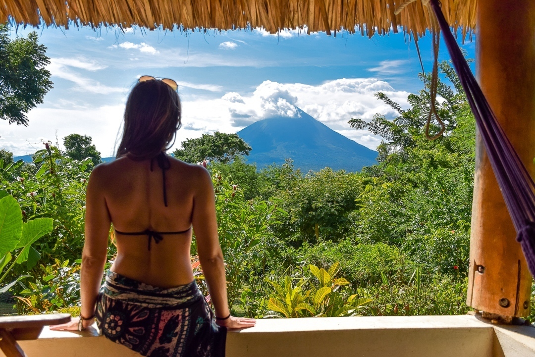 the view on ometepe island