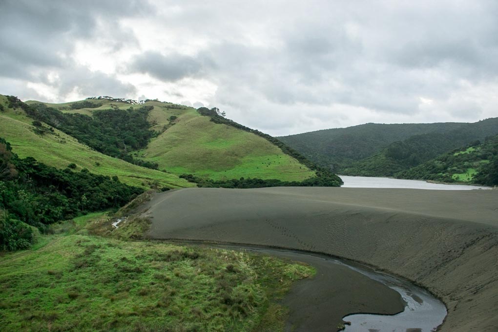 Bathells beach sand dunes