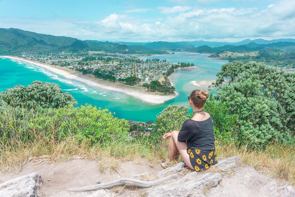 Mount Paku on the Coromandel Peninsula