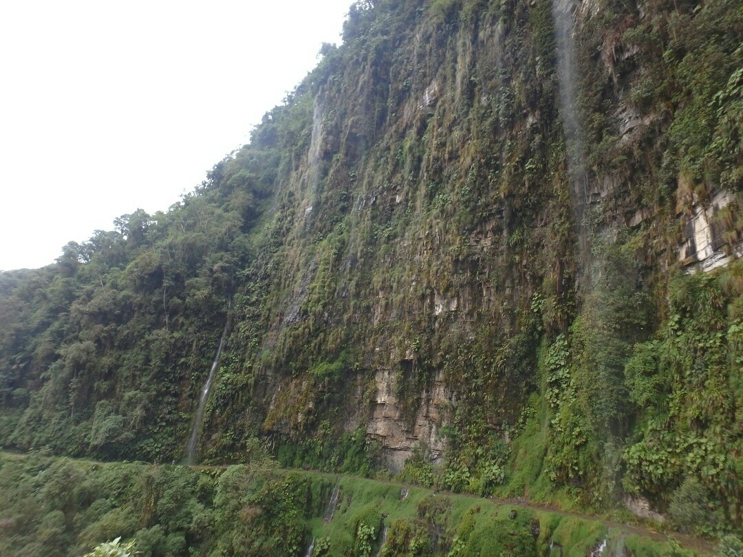 the death road in our Bolivia travel guide