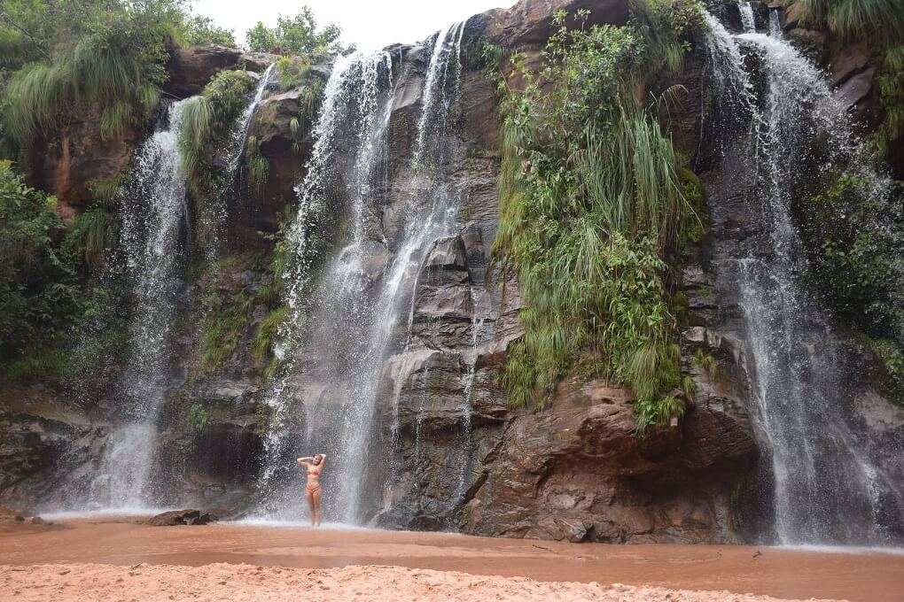 waterfall in samaipata bolivia