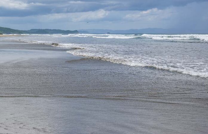Las Penitas beach near Leon, Nicaragua