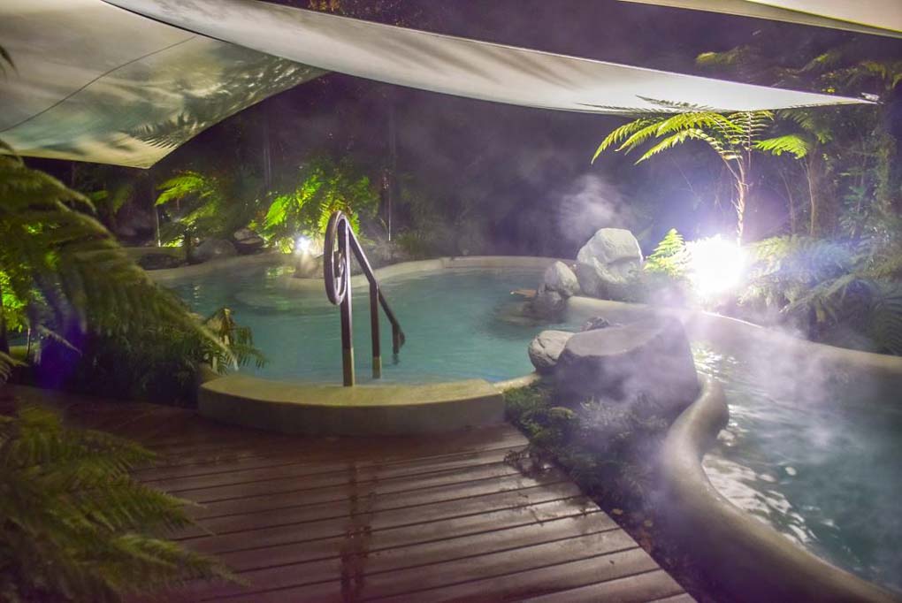 The Franz Josef Hot Pools, New Zealand