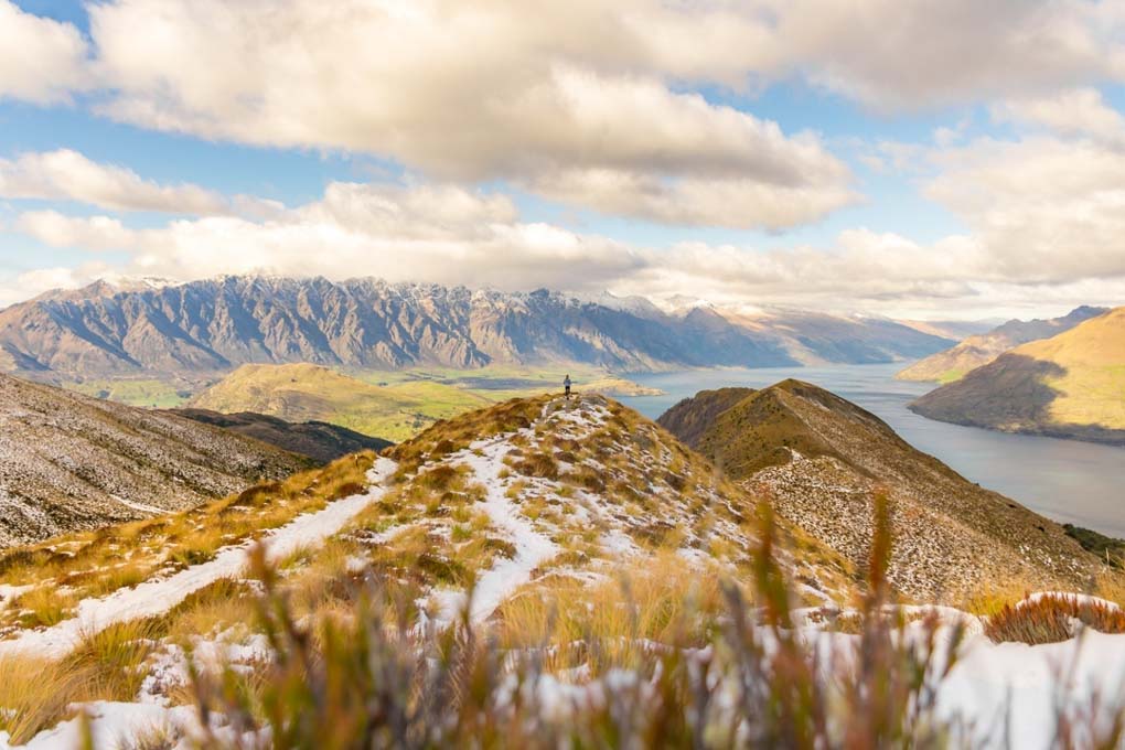 The views from the saddel on the Ben Lomond Track