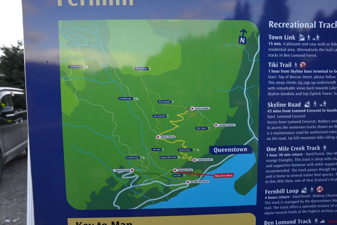 Fern Hill Loop map for hikers