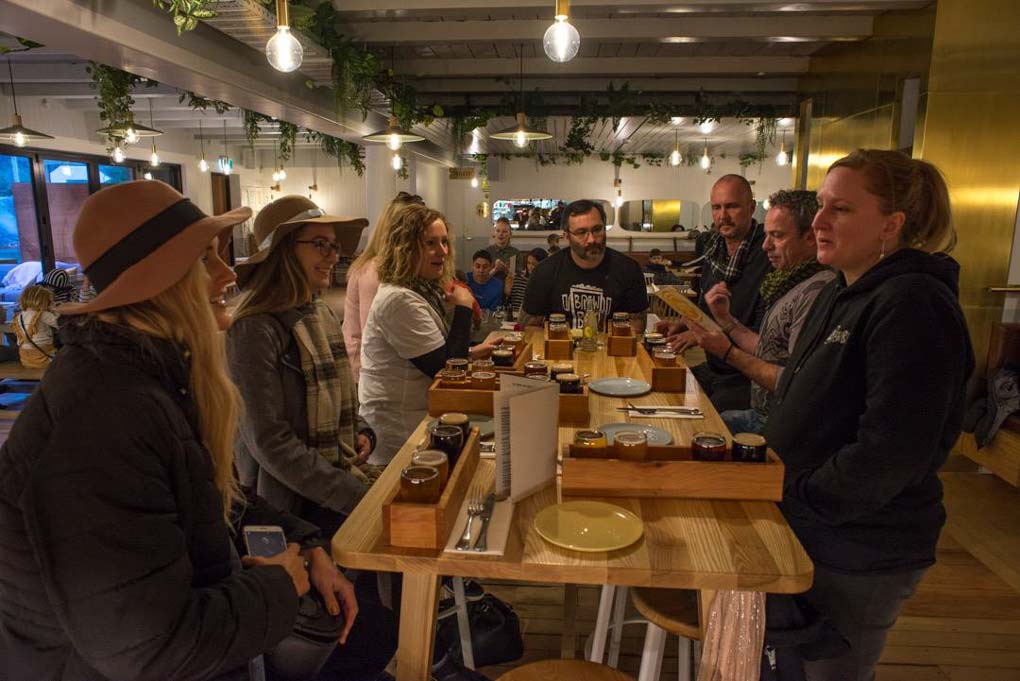 Last stop on our Queenstown brewery tour