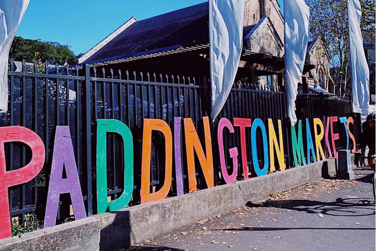 Paddington Markets in Sydney, Australia