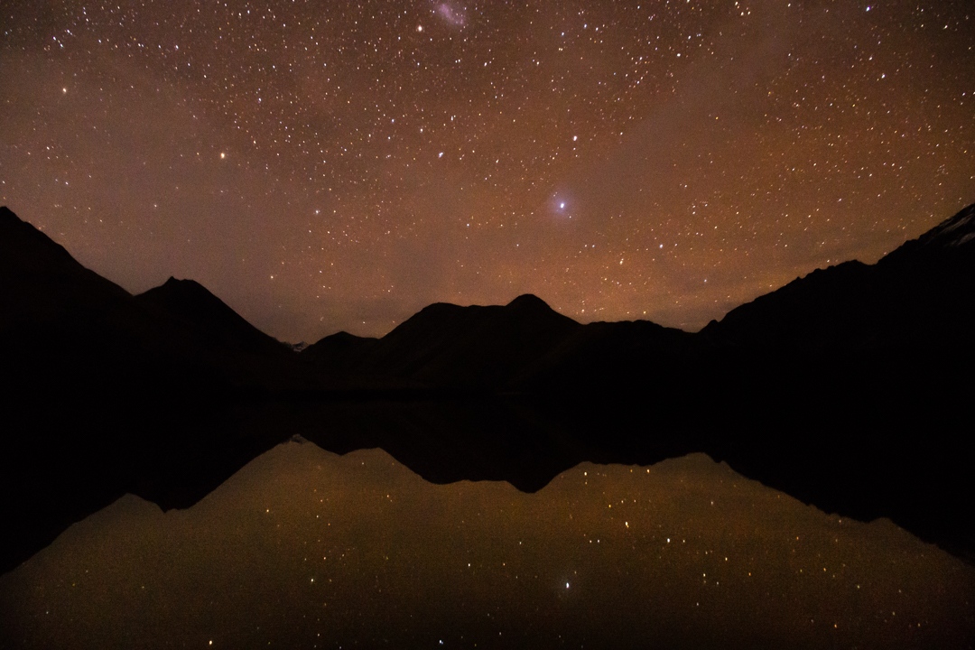 Stargazing at Moke Lake is a popular thing to do