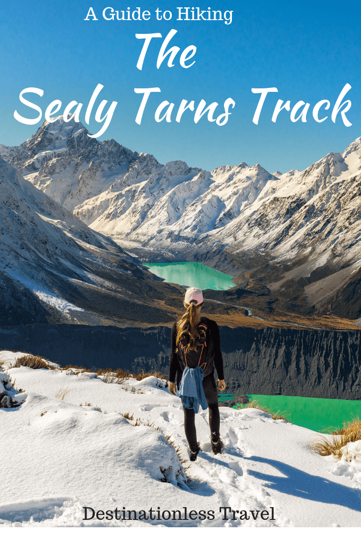 sealy tarns track new zealand pinterest