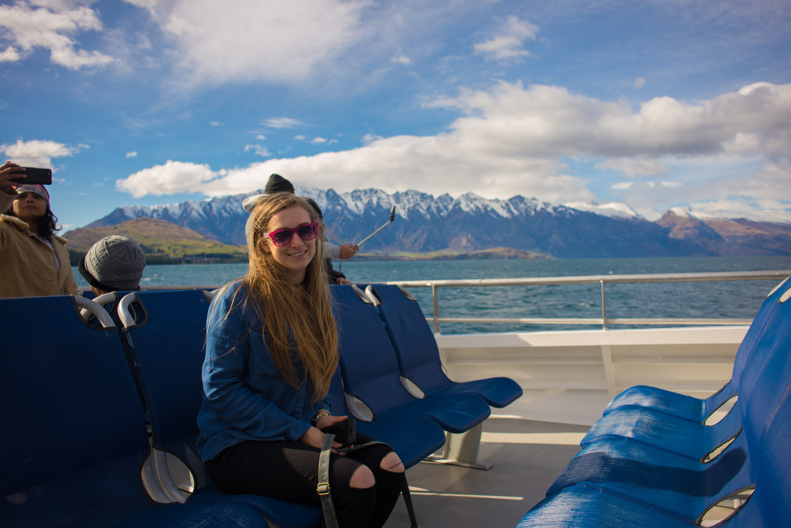 Enjoying the spirit of queenstown scenic cruise