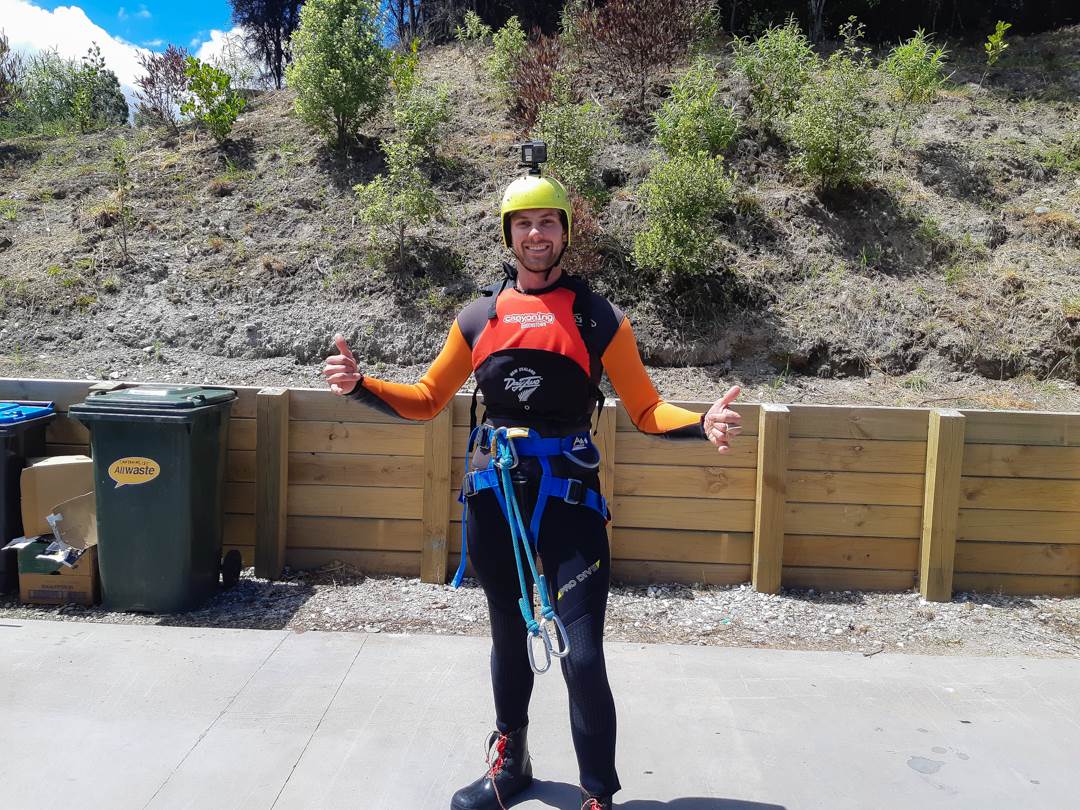 Canyoning in queenstown