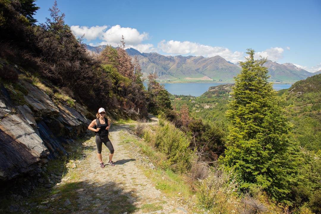 Mt Crichton loop track in Queenstown, New Zealand