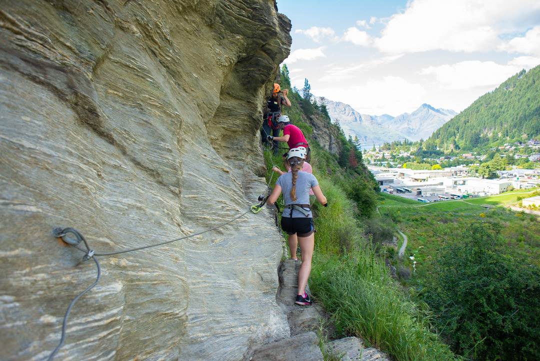 Via Ferrata Queenstown climbing in Queenstown