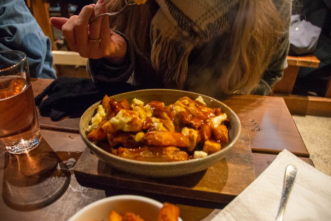 Poutine at Smiths Craft Beer House, Queenstown