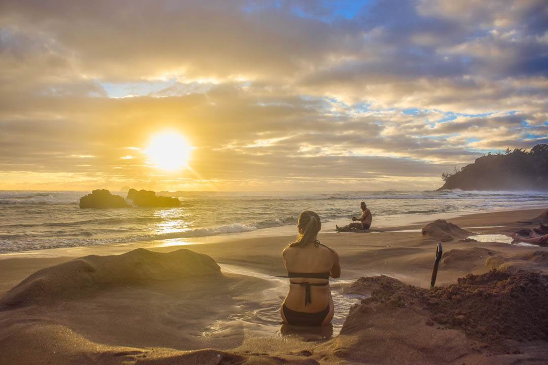 Hot water beach is one of the best beaches in New Zealand's north island