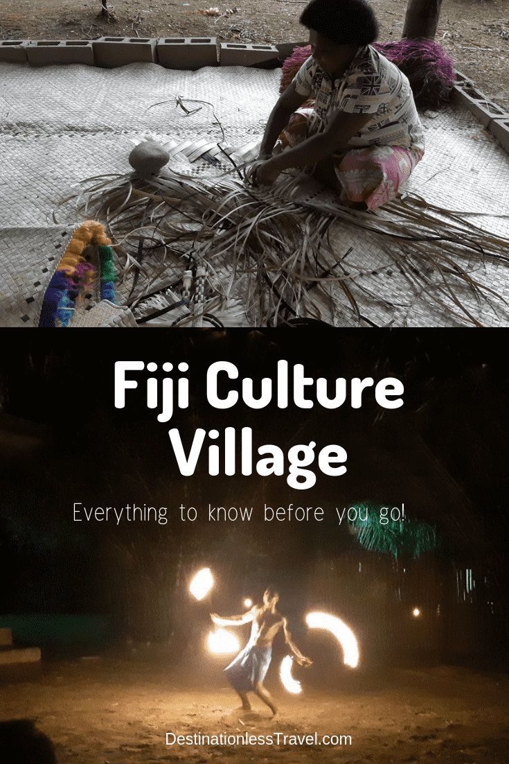 fiji ulture village pin