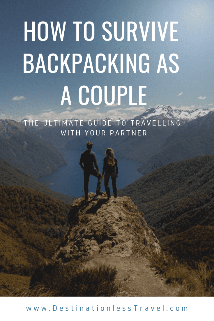 how to survivie backpacking as a couple pin