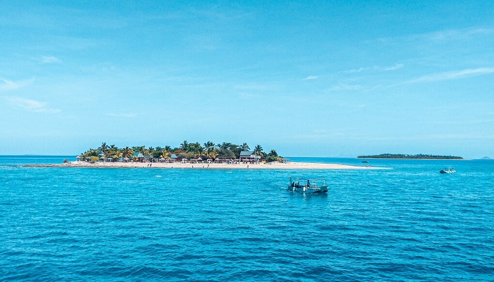 a beautiful fiji island