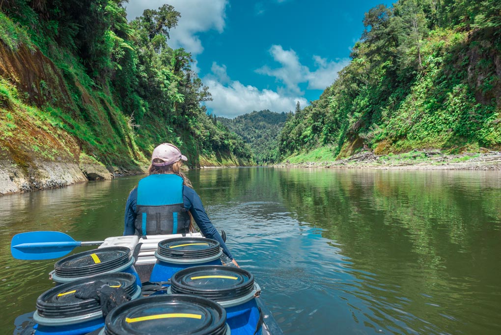Kayaking on the Whanganui Journey, New Zealand