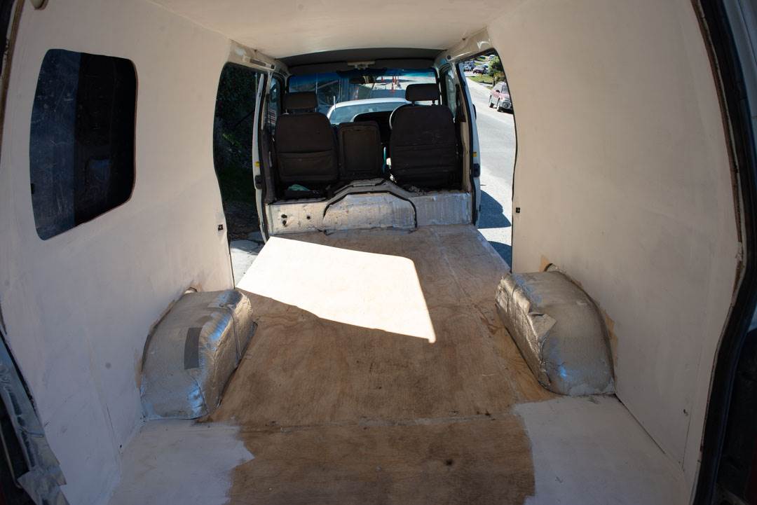 painting our campervan