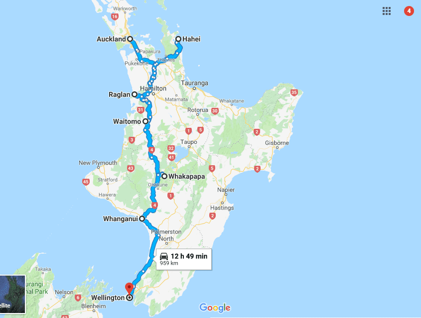 A new zealand road trip itinerary to the south island