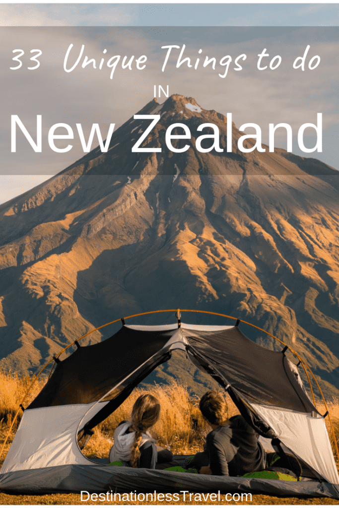 33 most unique things to do in new zealand pin