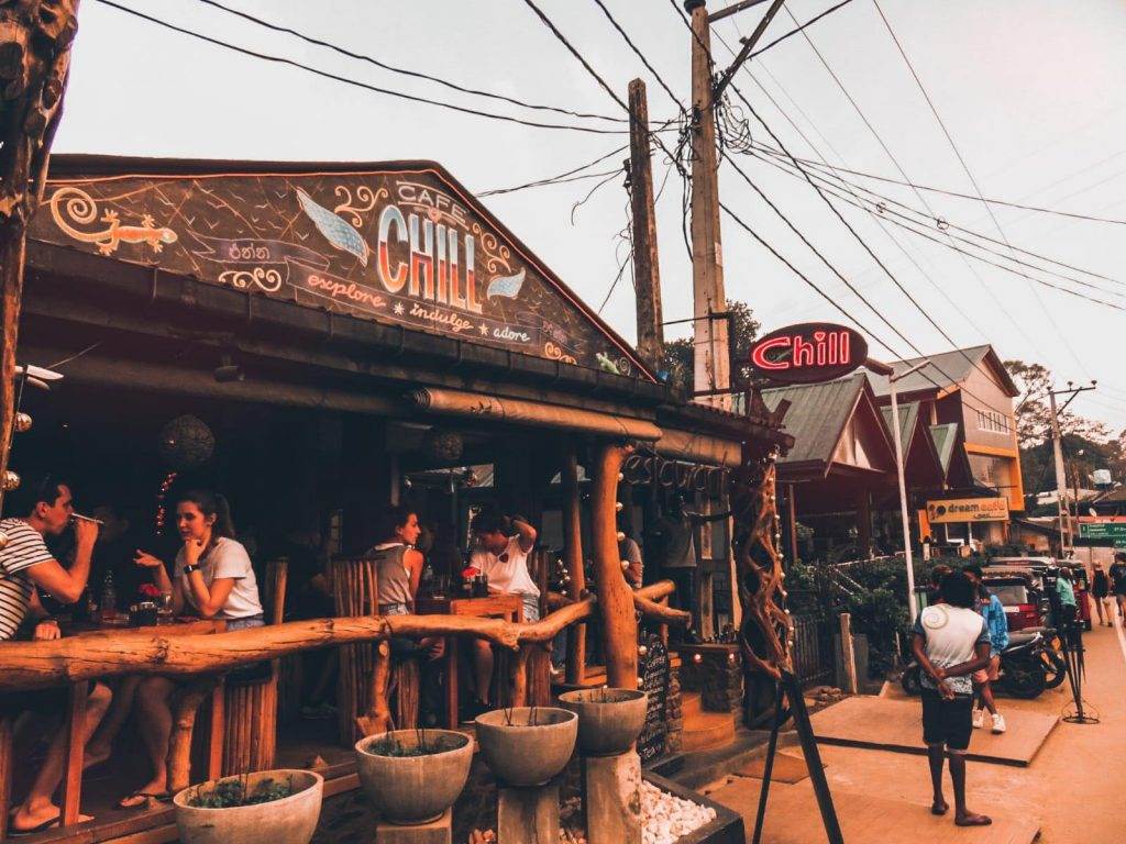 Cafe Chill in Ella, Sri Lanka