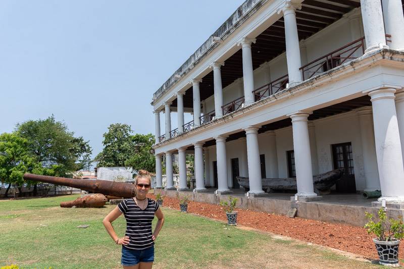 Maritime museum in Trincomalee, Sri Lanka