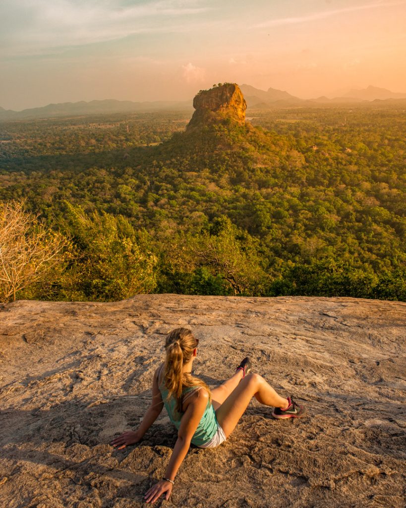 Sunset photo of Pidurangala Rock 