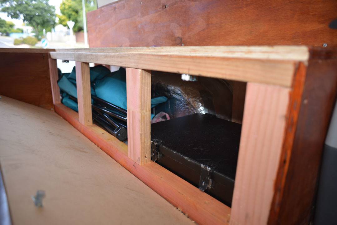 installing the bed frame