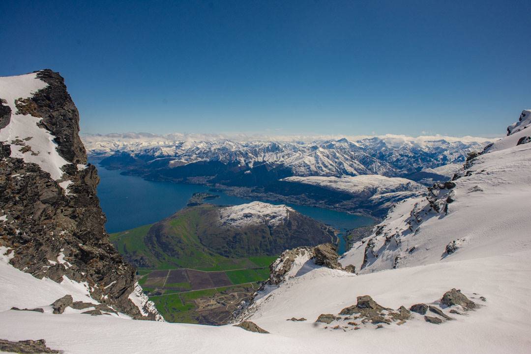 best views of queenstown is at the remarkables ski field
