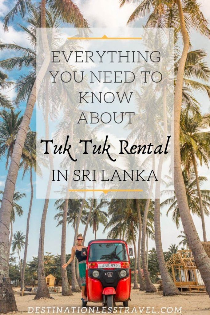 Tuk tuk rental guide pin