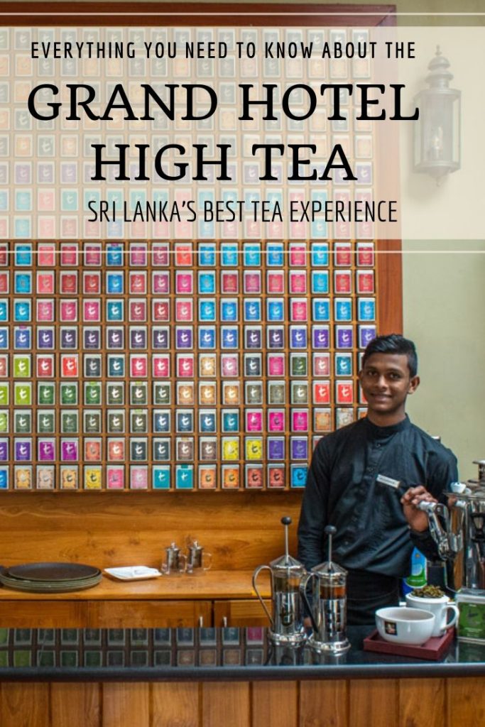 Grand Hotel High Tea Pin