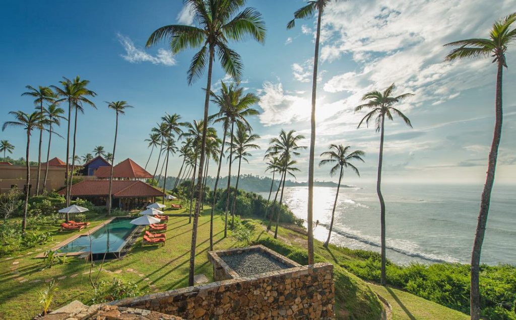 The view at Cape Weligama