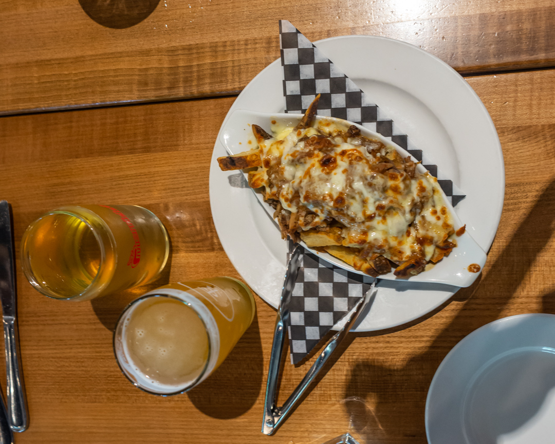One of the classic Canadian dishes we tried on our food tour in canada