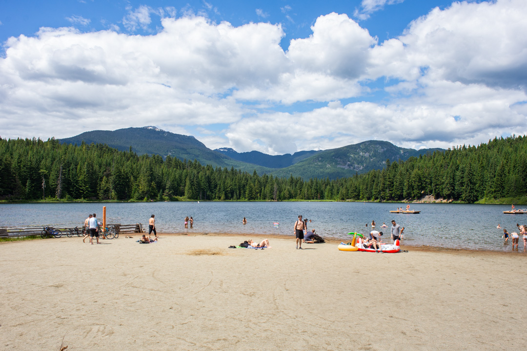 Lost Lake, Whistler is one of the best lakes in Whistler to visit in the summer
