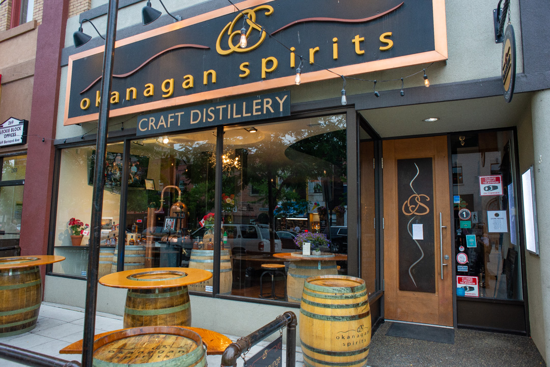 Okanagan Spirits in downtown Kelowna