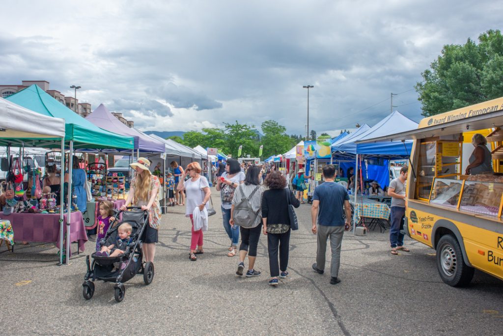 The Kelowna Farmers and Craft Market!