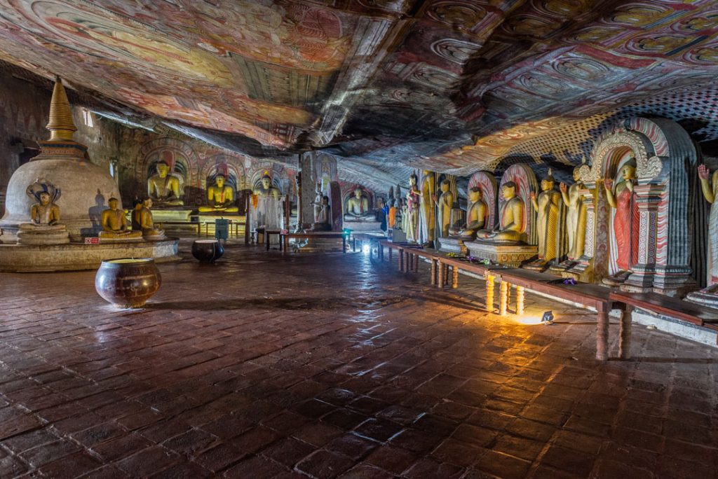 Dambulla Cave Temples in Dambulla, Sri Lanka