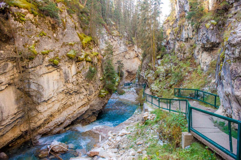 Johnston Canyon in Banff