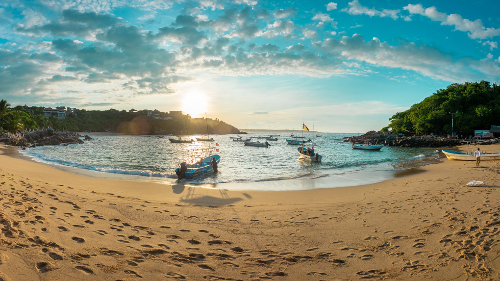 Playa Puerto Angelito, Puerto Escondido