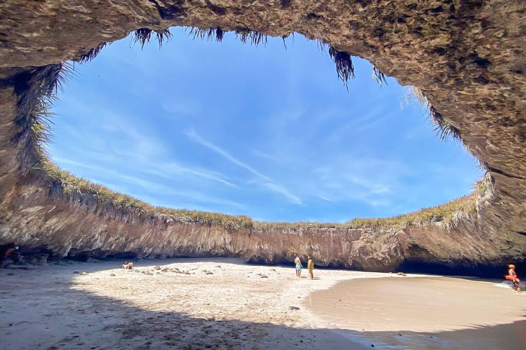 Hidden Beach in Islas Marietas National Park