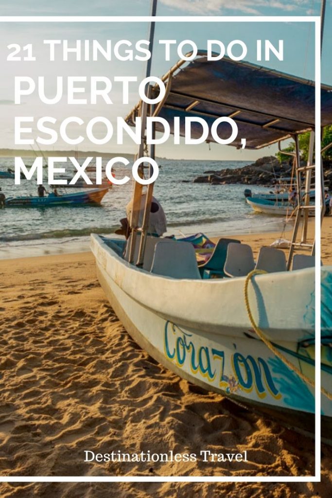 Things to do in Puerto Escondido pin